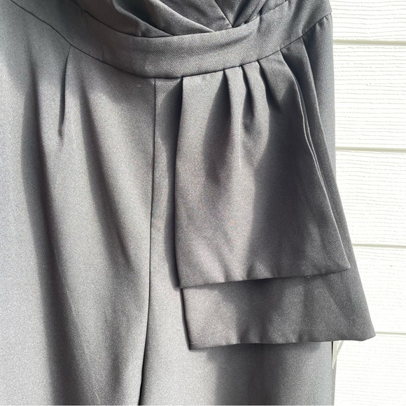 Lulu's Won A Heart Strapless Wide Leg Jumpsuit in black size medium - Picture 10 of 16